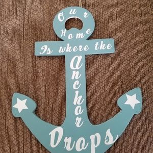Nautical decorative anchor